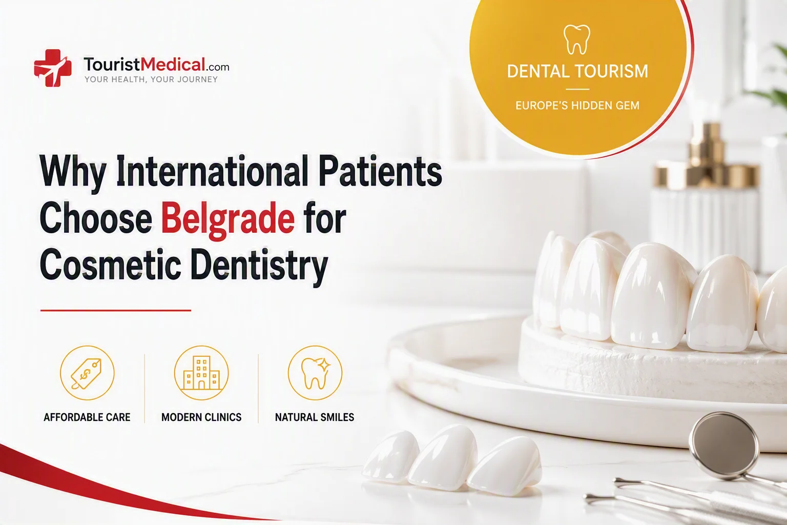 Why International Patients Choose Belgrade for Cosmetic Dentistry